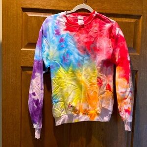 Hanes EcoSmart sweatshirt - tie dye - S